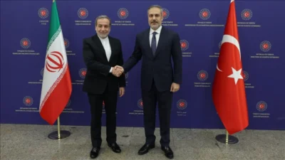 İran Dışişleri Bakanı Abbas Erakçi, mevkidaşı Hakan Fidan ile bölgesel