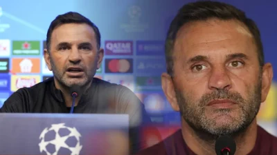 Galatasaray Teknik Direktörü Okan Buruk, Atletico Madrid maçı öncesi Osimhen’in