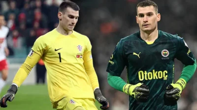 Fenerbahçe, Hırvat kaleci Dominik Livakovic'in sezon sonuna kadar kiralandığını TFF'ye