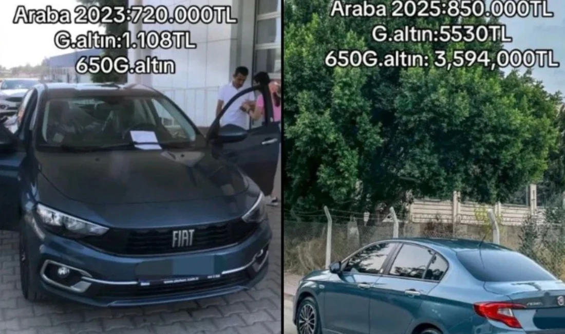 Son iki yılda yüzde 250 kazandıran gram altın, otomobili yatırım