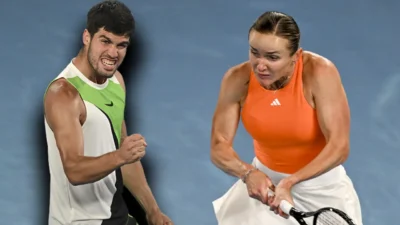 Sezonun ilk grand slam turnuvası Avustralya Açık'ta Carlos Alcaraz ve