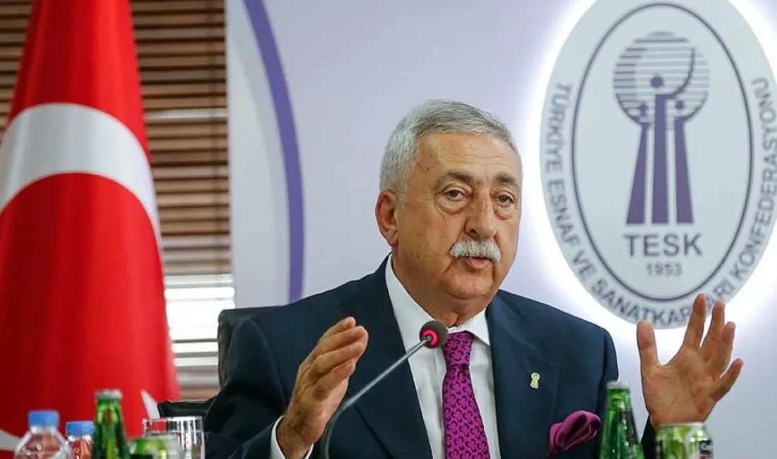 TESK Genel Başkanı Bendevi Palandöken, artan enerji maliyetleri altında ezilen