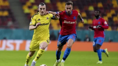 UEFA Avrupa Ligi'nde Fenerbahçe, FCSB ile 1-1 berabere kalarak lig