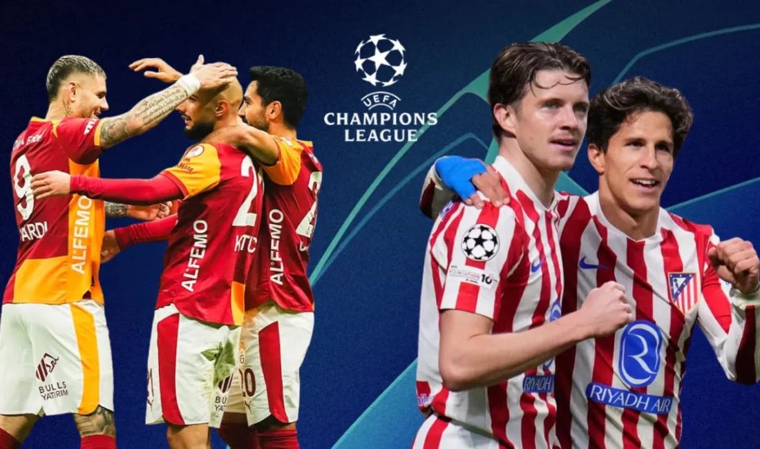 Şampiyonlar Ligi 7. hafta randevusunda Galatasaray, Atletico Madrid’i 21 Ocak