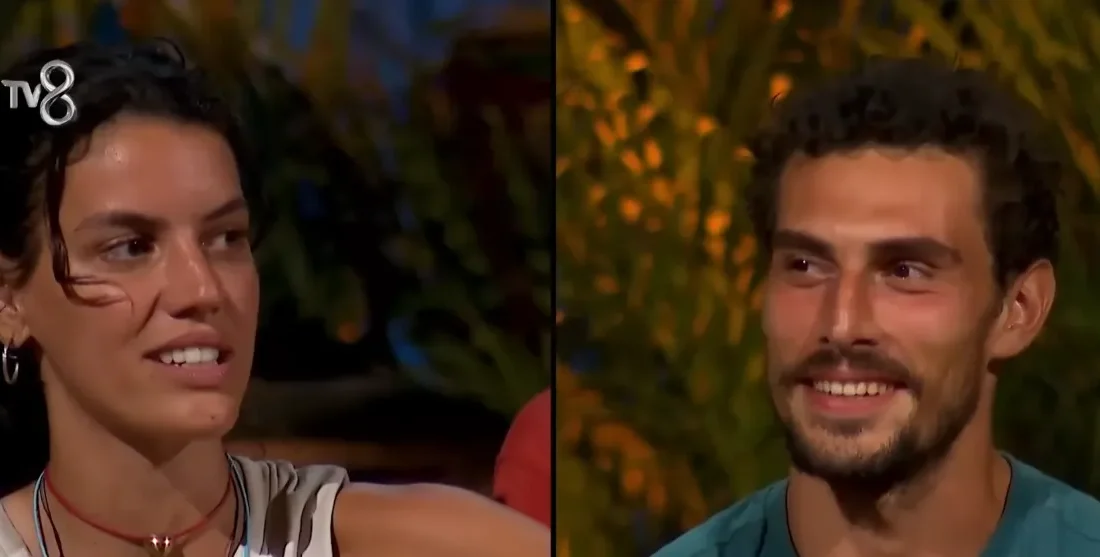 Survivor 2026 yeni bölüm tanıtımında Deniz Çatalbaş ve Eren Semerci