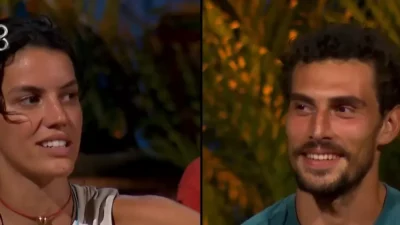 Survivor 2026 yeni bölüm tanıtımında Deniz Çatalbaş ve Eren Semerci