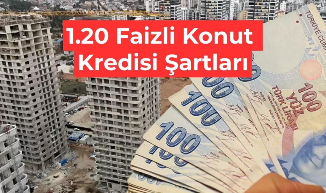 1.20 faizli konut kredisi için rota 2026'ya çevrildi. 15 yıl