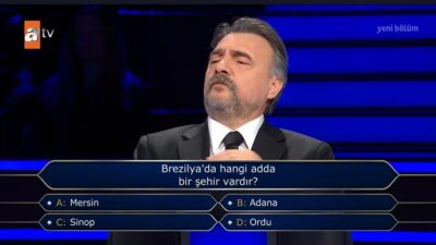 ATV ekranlarının sevilen yarışma programı "Kim Milyoner Olmak İster", Oktay