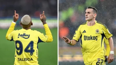 Süper Lig 22. hafta dev derbisinde Fenerbahçe, Trabzonspor'u deplasmanda 3-2