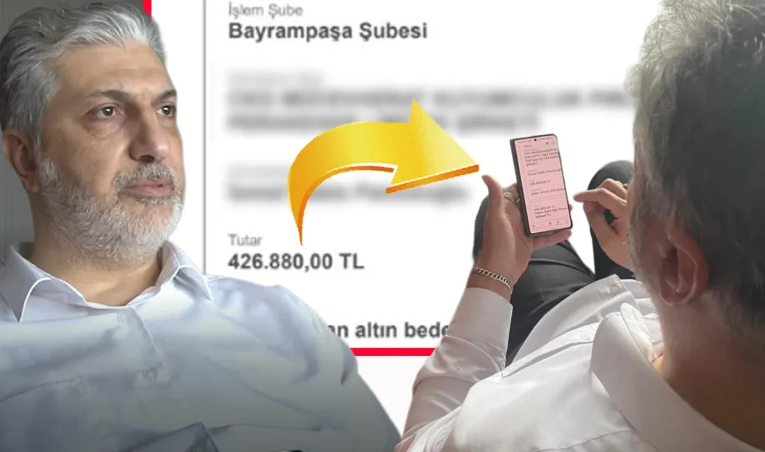 Ankara'da iş insanı İsmail Hakkı Pamukoğlu'nun hesabına kaynağı belirsiz şekilde