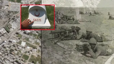 İsrail ordusu, Gazze’de I. Dünya Savaşı’ndan kalan ve Osmanlı Türk