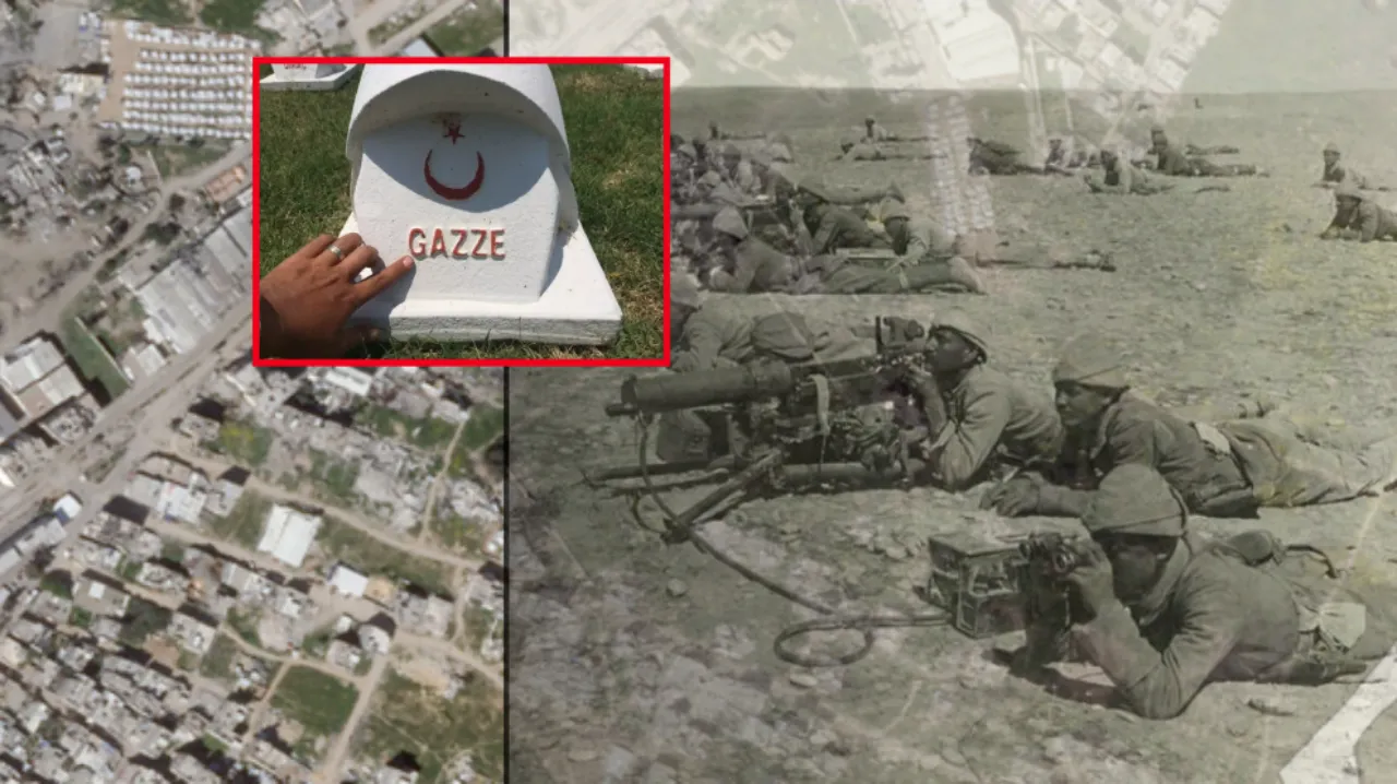 İsrail Gazze’deki Türk şehitliğine saldırdı İsrail ordusu, Gazze’de I. Dünya Savaşı’ndan kalan ve Osmanlı Türk