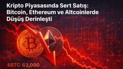 5 Şubat Perşembe akşam saatlerinde kripto para piyasasında sert bir