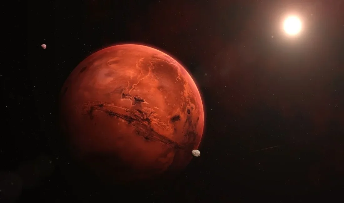 Kızıl Gezegen’den gelen nadir göktaşında su bileşenleri saptandı; Mars’ın antik