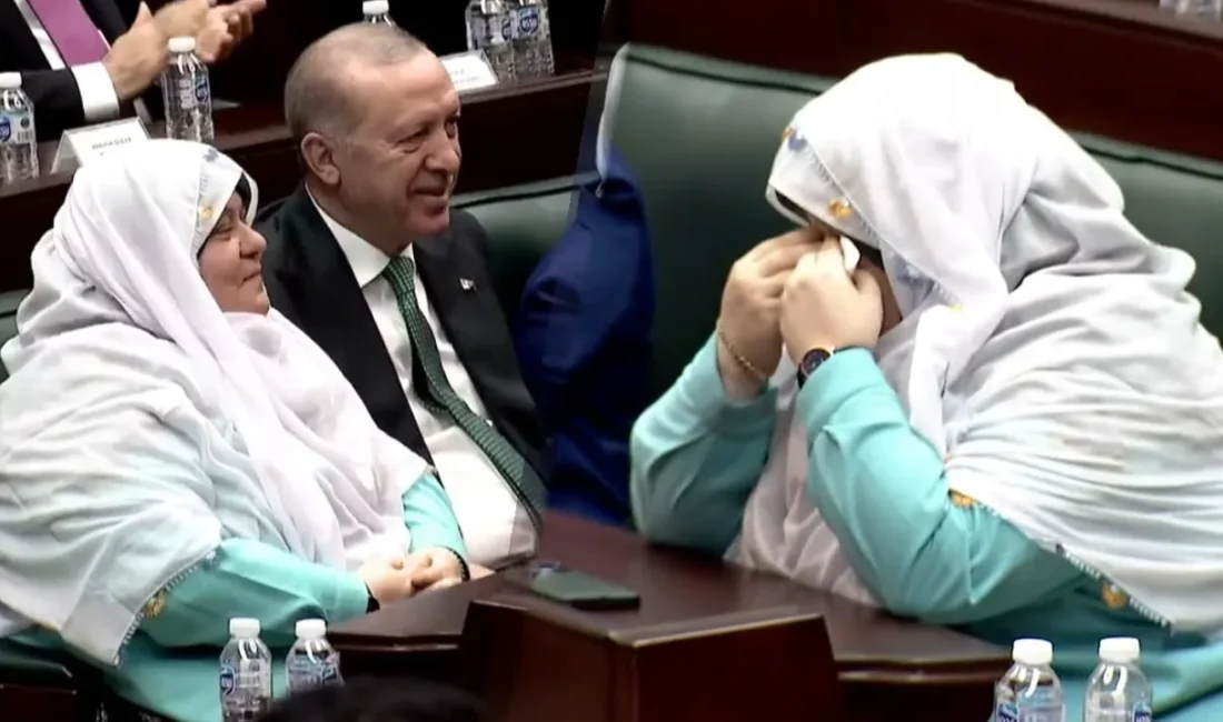 Cumhurbaşkanı Erdoğan’ın özel davetiyle TBMM’ye gelen Başkan Akgün, 100 kadınla