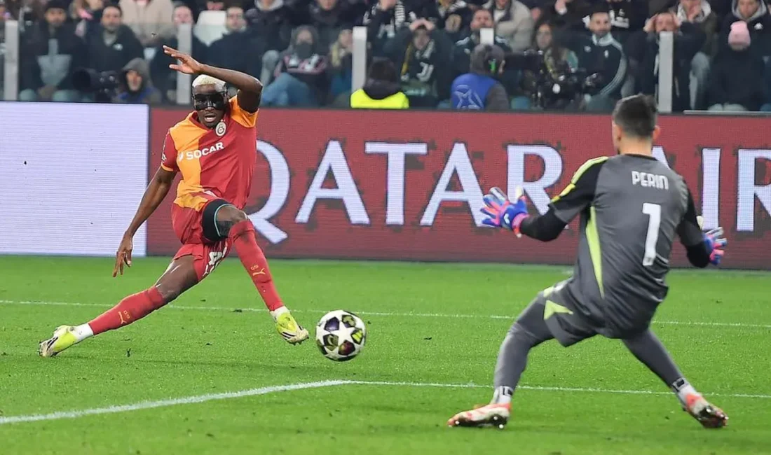 Galatasaray'ın yıldızı Victor Osimhen, Juventus maçındaki golüyle Avrupa tarihine geçti