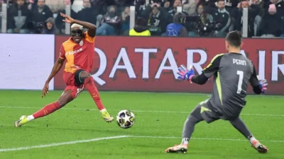 Galatasaray'ın yıldızı Victor Osimhen, Juventus maçındaki golüyle Avrupa tarihine geçti