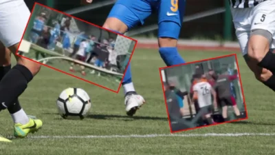 Bilecik 1. Amatör Lig'deki Akpınarspor Gülümbespor maçında saha karıştı, 3