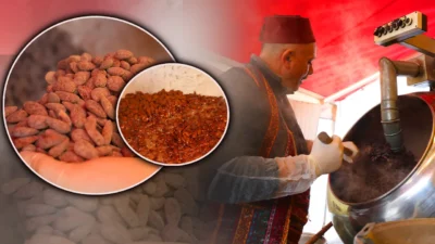 Osmanlı mirası Elazığ badem şekeri, Ramazan'da rekor kırıyor. Kilosu 500