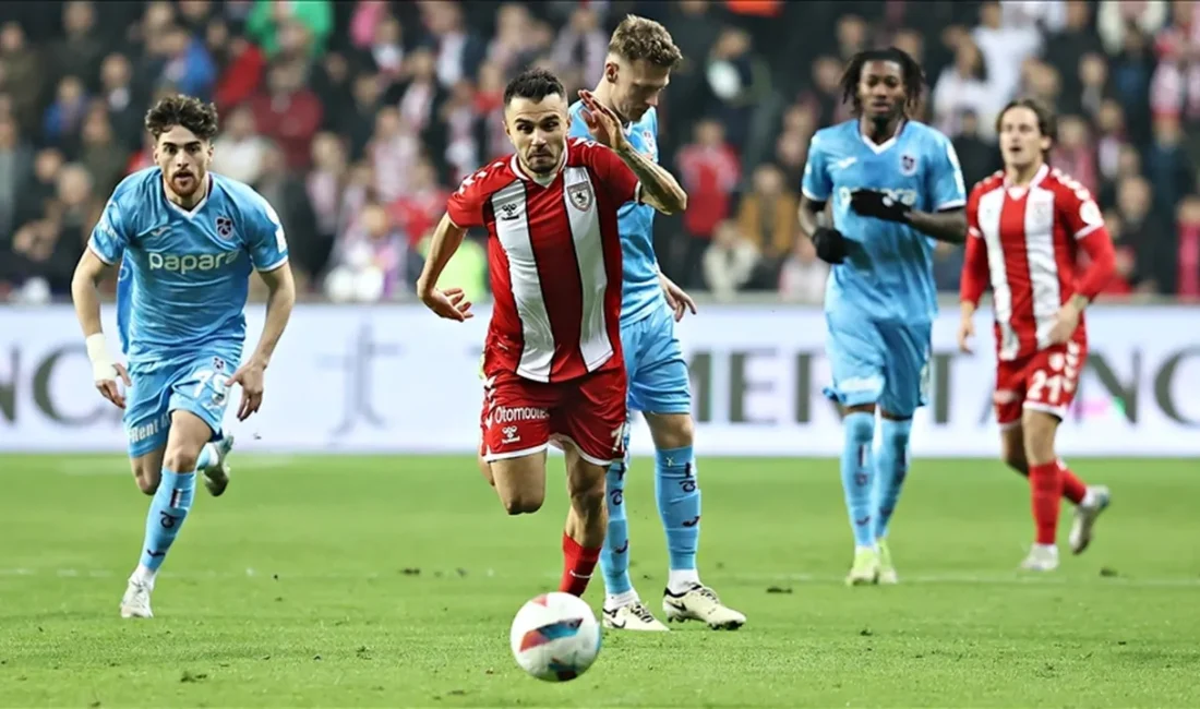 Trendyol Süper Lig 21. hafta mücadelesi Samsunspor Trabzonspor maçının yayın