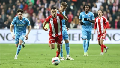 Trendyol Süper Lig 21. hafta mücadelesi Samsunspor Trabzonspor maçının yayın