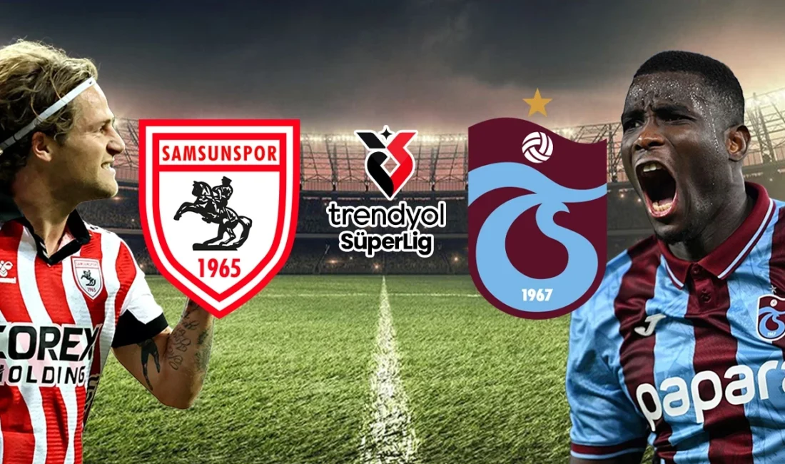 Süper Lig’de Karadeniz derbisi heyecanı yaşanıyor. Samsunspor Trabzonspor maçı canlı