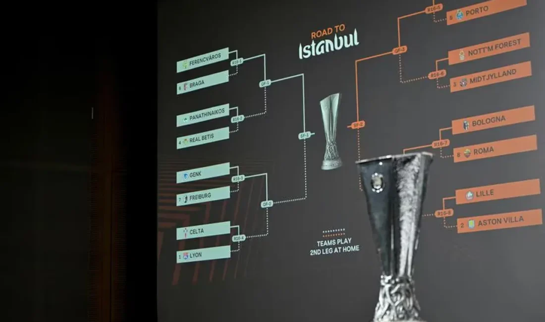UEFA Avrupa Ligi son 16 turu eşleşmeleri Nyon'da belirlendi. İşte