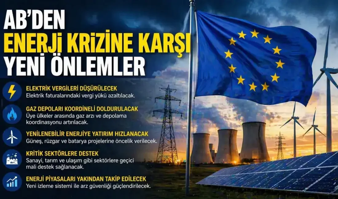 Avrupa Birliği, artan enerji fiyatları ve arz risklerine karşı yeni