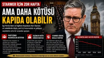 İngiltere Başbakanı Keir Starmer, son günlerde artan siyasi baskı ve