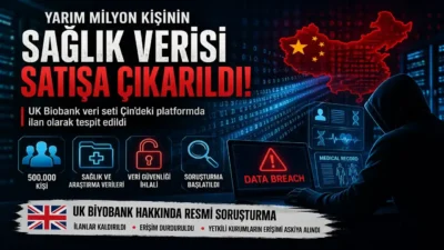 İngiltere’de yarım milyon gönüllünün sağlık ve araştırma verilerini barındıran UK