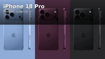 Apple’ın merakla beklenen iPhone 18 Pro modeli için renk seçenekleri