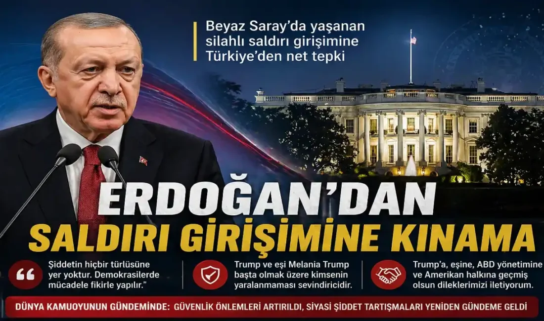 Cumhurbaşkanı Recep Tayyip Erdoğan, Vaşington’da Beyaz Saray Muhabirleri yemeğinde yaşanan