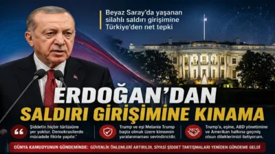 Cumhurbaşkanı Recep Tayyip Erdoğan, Vaşington’da Beyaz Saray Muhabirleri yemeğinde yaşanan