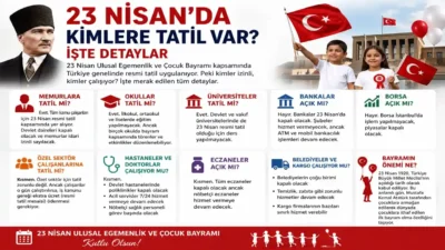 23 Nisan Ulusal Egemenlik ve Çocuk Bayramı kapsamında 23 Nisan’da