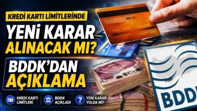 Bankacılık Düzenleme ve Denetleme Kurumu (BDDK), kredi kartı limitlerine yönelik