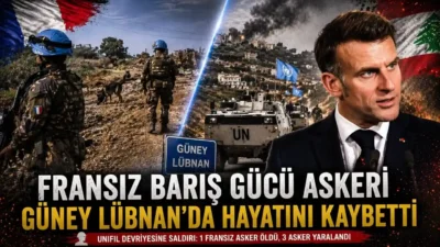 Birleşmiş Milletler barış gücü kapsamında görev yapan Fransız asker, güney