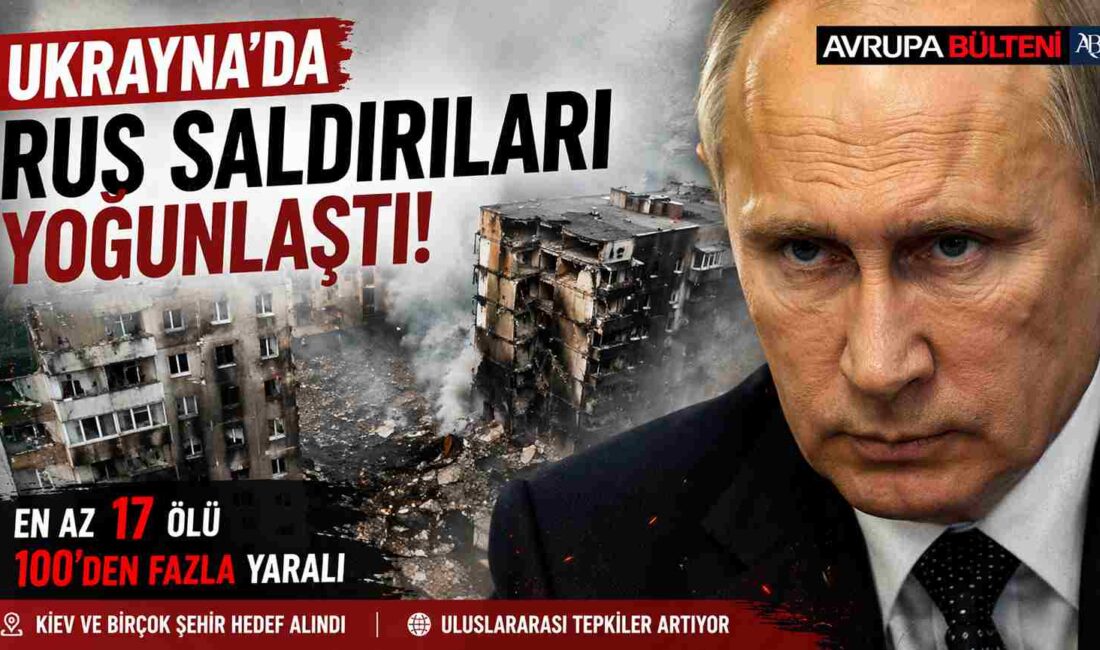 Rusya’nın Ukrayna’ya düzenlediği son hava saldırılarında sivil kayıplar arttı. Birçok