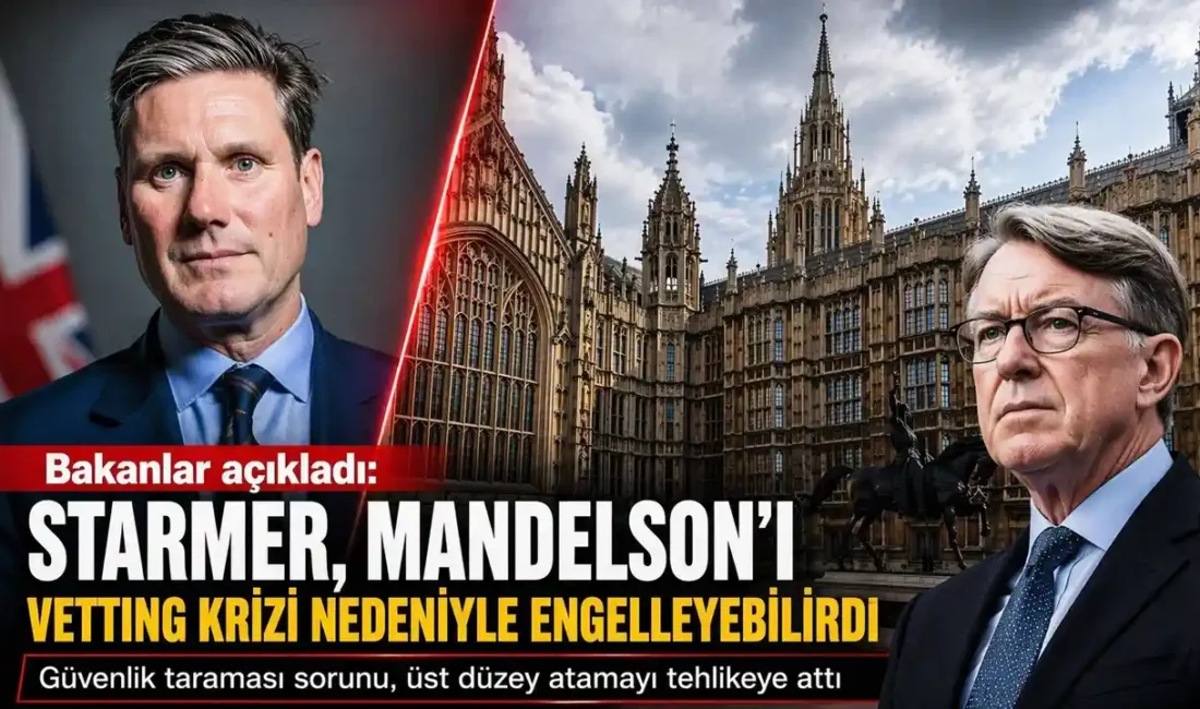 Keir Starmer’ın, geçmişte yaşanan bir güvenlik taraması (vetting) sorunu nedeniyle