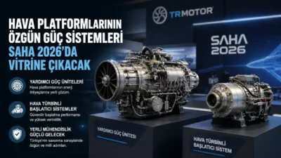TRMOTOR, SAHA 2026 kapsamında hava platformları için geliştirilen özgün güç
