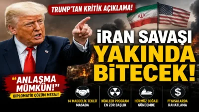 ABD Başkanı Donald Trump, İran’la devam eden savaşın sona ermesi
