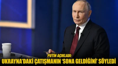 Rusya Devlet Başkanı Vladimir Putin, Ukrayna’daki savaşın “sona yaklaştığını” söyledi.