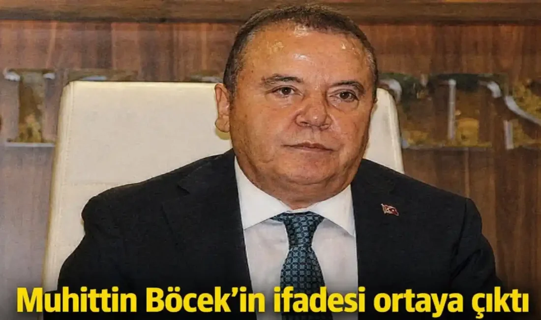 Antalya Büyükşehir Belediyesi’ne yönelik yürütülen “rüşvet” ve “yolsuzluk” soruşturması kapsamında