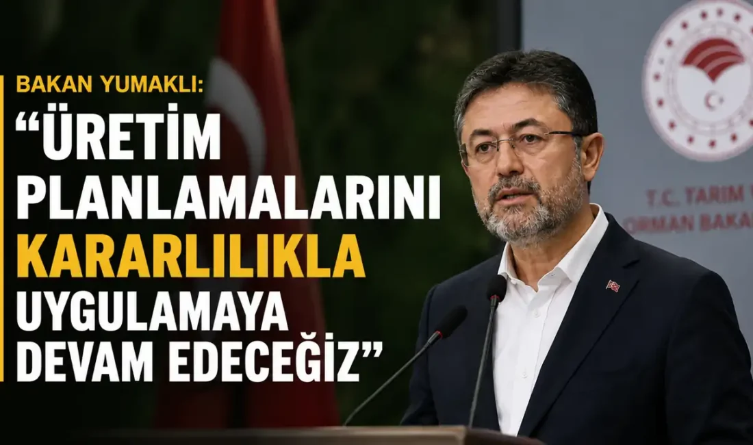 Tarım ve Orman Bakanı İbrahim Yumaklı, Yalova’da sektör temsilcileriyle bir