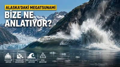 Alaska’daki Tracy Arm Fiyordu’nda yaşanan dev megatsunami, eriyen buzulların yalnızca
