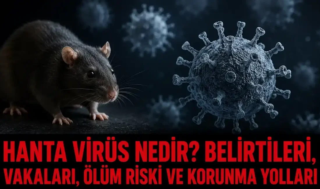 Hanta virüs, çoğunlukla fare ve diğer kemirgenlerden insanlara bulaşan, nadir