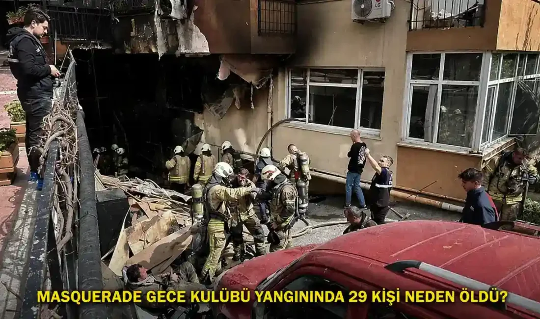 İstanbul Gayrettepe’de bulunan Masquerade Gece Kulübü’nde 2 Nisan 2024’te çıkan