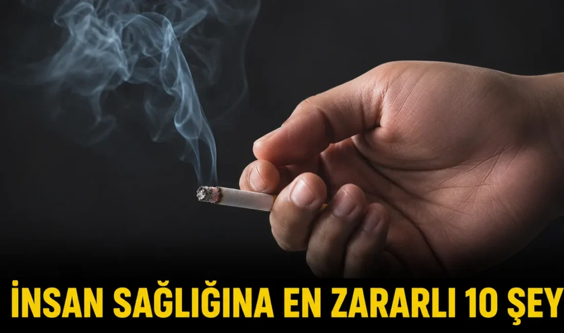 Uzmanlara göre insan sağlığını en çok tehdit eden faktörlerin başında