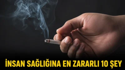 Uzmanlara göre insan sağlığını en çok tehdit eden faktörlerin başında
