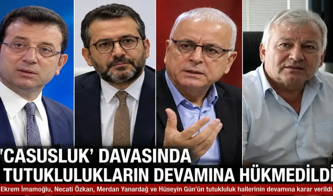 Silivri’de görülen ve kamuoyunda “casusluk davası” olarak bilinen davada mahkeme