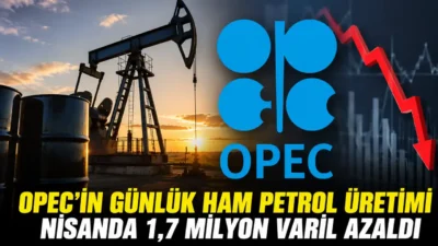 Petrol İhraç Eden Ülkeler Örgütü’nün (OPEC) günlük ham petrol üretimi,